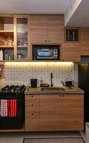 Apartamento à venda com 33m², 2 quartos e sem vagaCozinha