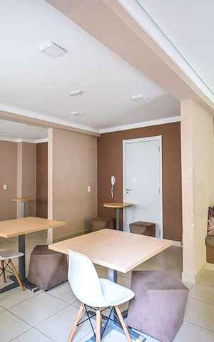 Apartamento à venda com 33m², 2 quartos e sem vagaSalão de Festa