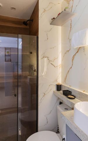 Studio para alugar com 30m², 1 quarto e sem vagaBanheiro