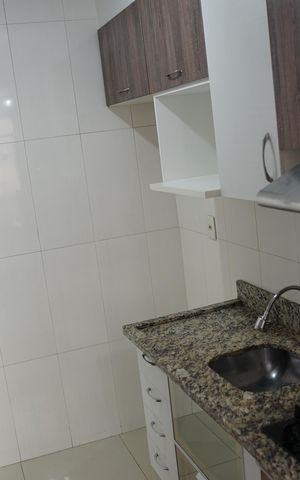 Apartamento para alugar com 45m², 2 quartos e 1 vagaCozinha - Armários