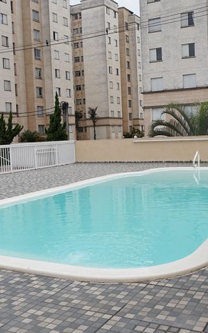 Apartamento para alugar com 45m², 2 quartos e 1 vagaÁrea comum - Piscina