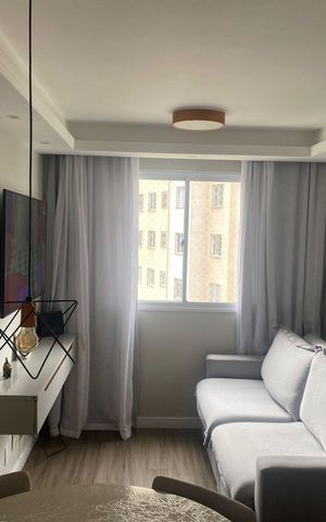 Apartamento à venda com 41m², 2 quartos e sem vaga