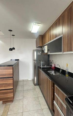 Apartamento para alugar com 55m², 2 quartos e 2 vagas Apartamento para alugar com 55m², 2 quartos e 2 vagasCozinha