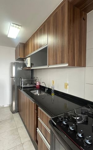 Apartamento para alugar com 55m², 2 quartos e 2 vagas Apartamento para alugar com 55m², 2 quartos e 2 vagasCozinha