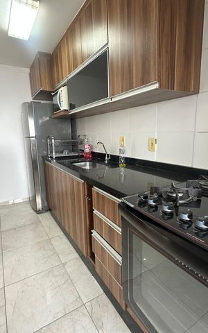 Apartamento para alugar com 55m², 2 quartos e 2 vagas Apartamento para alugar com 55m², 2 quartos e 2 vagasCozinha
