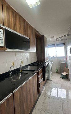 Apartamento para alugar com 55m², 2 quartos e 2 vagas Apartamento para alugar com 55m², 2 quartos e 2 vagasCozinha