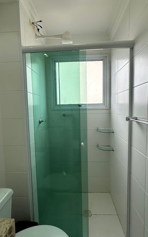 Apartamento para alugar com 55m², 2 quartos e 2 vagas Apartamento para alugar com 55m², 2 quartos e 2 vagasBanheiro