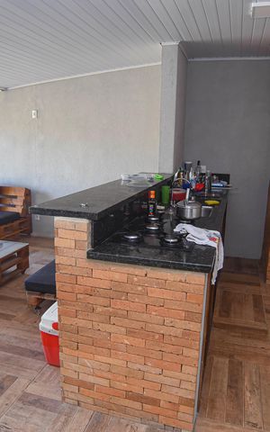 Casa para alugar com 200m², 2 quartos e 3 vagas Casa para alugar com 200m², 2 quartos e 3 vagasÁrea comum - Churrasqueira