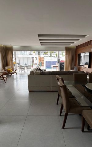 Casa de condomínio à venda com 350m², 5 quartos e 5 vagasSala