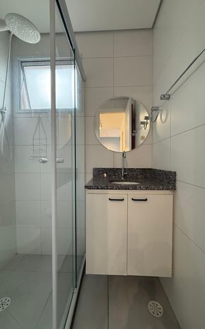 Apartamento para alugar com 39m², 2 quartos e sem vagaBanheiro social