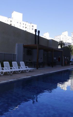 Apartamento à venda com 44m², 2 quartos e 1 vagaÁrea comum - Piscina