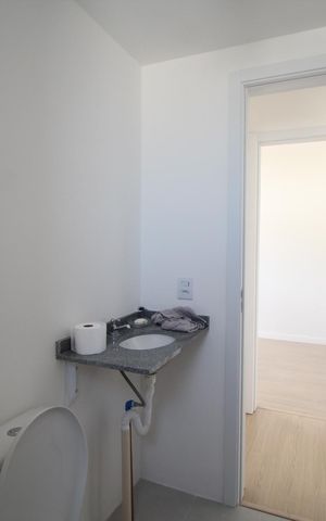 Apartamento à venda com 44m², 2 quartos e 1 vagaBanheiro