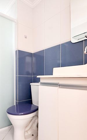 Apartamento para alugar com 52m², 3 quartos e 1 vaga Apartamento para alugar com 52m², 3 quartos e 1 vagaBanheiro Social