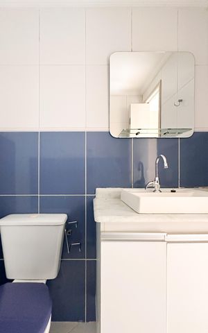 Apartamento para alugar com 52m², 3 quartos e 1 vaga Apartamento para alugar com 52m², 3 quartos e 1 vagaBanheiro Social