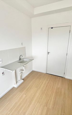 Apartamento à venda com 17m², 1 quarto e sem vaga Apartamento à venda com 17m², 1 quarto e sem vagaSala/Cozinha