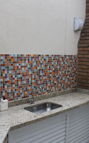 Apartamento à venda com 107m², 3 quartos e 2 vagasÁrea comum - Churrasqueira