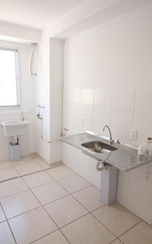 Apartamento à venda com 76m², 3 quartos e 1 vagaCozinha e Área de Serviço