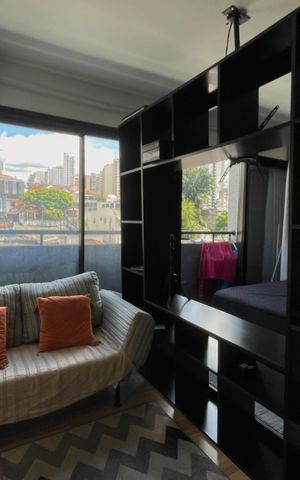 Studio à venda com 25m², 1 quarto e sem vaga