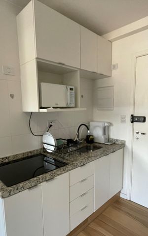 Studio à venda com 25m², 1 quarto e sem vaga