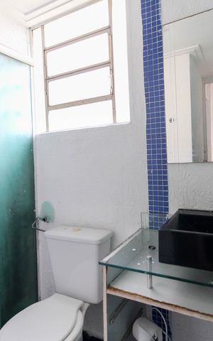 Apartamento para alugar com 45m², 2 quartos e 1 vaga Apartamento para alugar com 45m², 2 quartos e 1 vagaBanheiro
