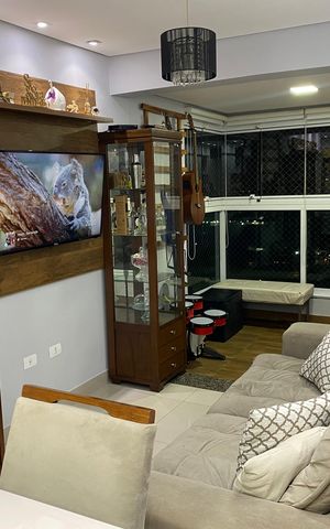 Apartamento para alugar com 64m², 2 quartos e 2 vagas Apartamento para alugar com 64m², 2 quartos e 2 vagasSala