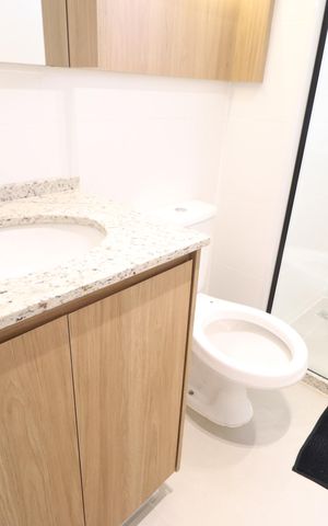Apartamento para alugar com 43m², 1 quarto e 1 vagaBanheiro