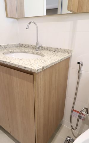 Apartamento para alugar com 43m², 1 quarto e 1 vagaBanheiro