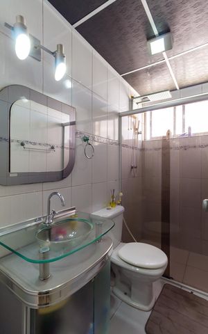 Apartamento à venda com 60m², 2 quartos e sem vaga Apartamento à venda com 60m², 2 quartos e sem vagaBanheiro