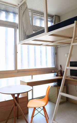 Studio para alugar com 20m², 1 quarto e sem vaga Studio para alugar com 20m², 1 quarto e sem vagaSala/Quarto
