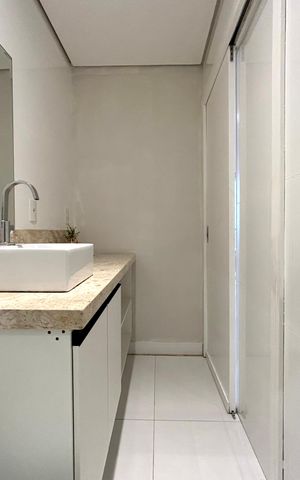 Apartamento para alugar com 48m², 1 quarto e 1 vaga Apartamento para alugar com 48m², 1 quarto e 1 vagaBanheiro