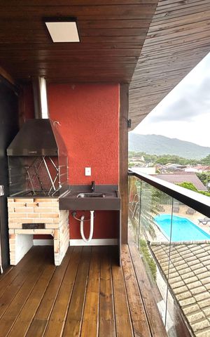 Apartamento para alugar com 48m², 1 quarto e 1 vaga Apartamento para alugar com 48m², 1 quarto e 1 vagaVaranda gourmet