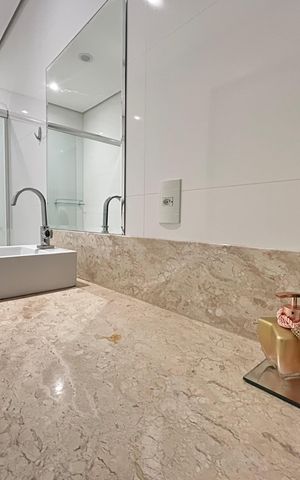 Apartamento para alugar com 48m², 1 quarto e 1 vaga Apartamento para alugar com 48m², 1 quarto e 1 vagaBanheiro