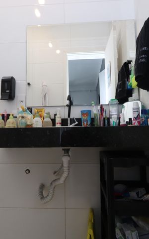 Casa à venda com 77m², 2 quartos e 2 vagasBanheiro da Suíte 1