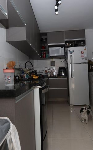 Casa à venda com 77m², 2 quartos e 2 vagasCozinha