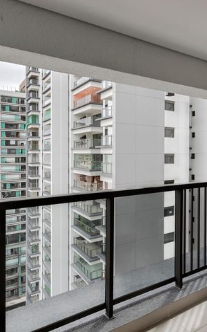 Studio à venda com 28m², 1 quarto e sem vaga Studio à venda com 28m², 1 quarto e sem vagaVaranda