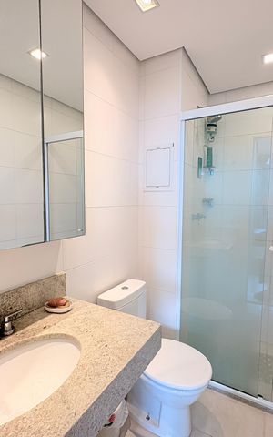 Studio à venda com 45m², 1 quarto e 1 vagaBanheiro da Suíte