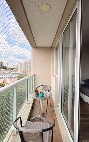 Studio à venda com 45m², 1 quarto e 1 vagaSacada