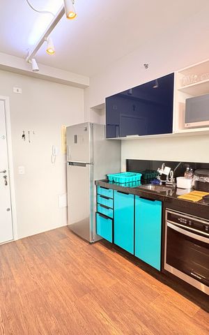 Studio à venda com 45m², 1 quarto e 1 vagaCozinha