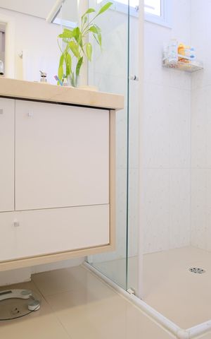 Apartamento para alugar com 75m², 3 quartos e 2 vagasBanheiro da Suíte