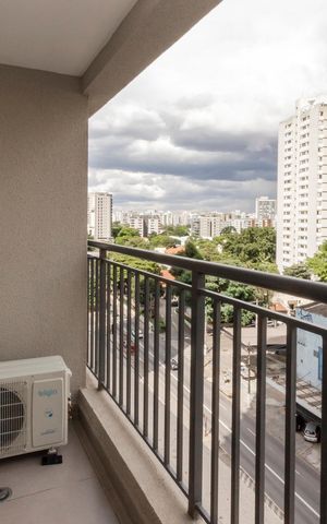 Apartamento para alugar com 22m², 1 quarto e sem vaga Apartamento para alugar com 22m², 1 quarto e sem vagaVaranda