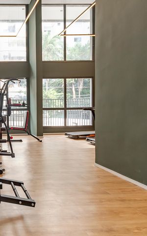 Apartamento para alugar com 22m², 1 quarto e sem vaga Apartamento para alugar com 22m², 1 quarto e sem vagaAcademia