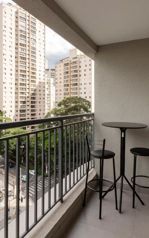 Apartamento para alugar com 22m², 1 quarto e sem vaga Apartamento para alugar com 22m², 1 quarto e sem vagaVaranda