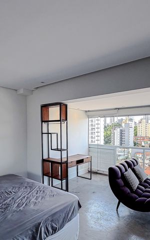 Studio à venda com 34m², 1 quarto e 1 vaga Studio à venda com 34m², 1 quarto e 1 vagaStudio