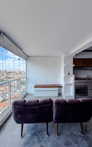 Studio à venda com 34m², 1 quarto e 1 vaga Studio à venda com 34m², 1 quarto e 1 vagaVaranda