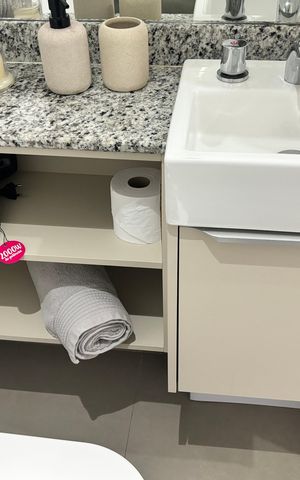 Studio para alugar com 26m², 1 quarto e sem vaga Studio para alugar com 26m², 1 quarto e sem vagaBanheiro