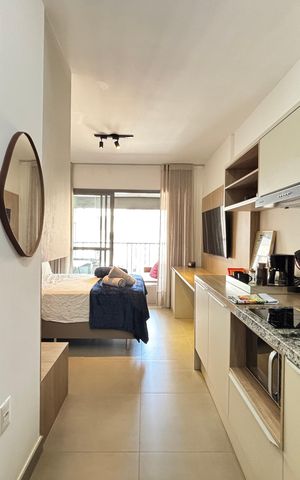 Studio para alugar com 26m², 1 quarto e sem vaga Studio para alugar com 26m², 1 quarto e sem vagaStudio