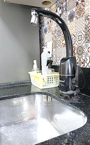 Apartamento para alugar com 50m², 2 quartos e 1 vagaCozinha - Torneira