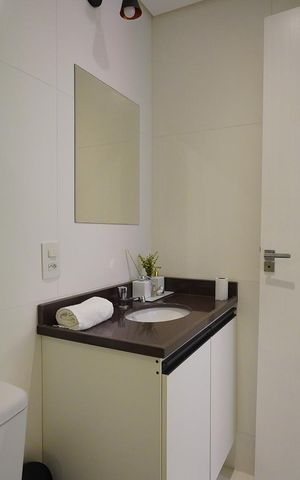 Apartamento para alugar com 30m², 1 quarto e sem vagaBanheiro