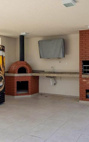 Apartamento à venda com 63m², 2 quartos e 1 vagaÁrea comum - Churrasqueira