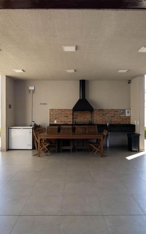 Apartamento à venda com 44m², 2 quartos e 1 vaga Apartamento à venda com 44m², 2 quartos e 1 vagaÁrea comum - Churrasqueira